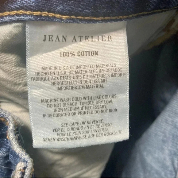 Jean  Atelier 100% cotton jeans - Picture 2 of 6
